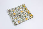 Handblock Printed Waffle Bath Towel
