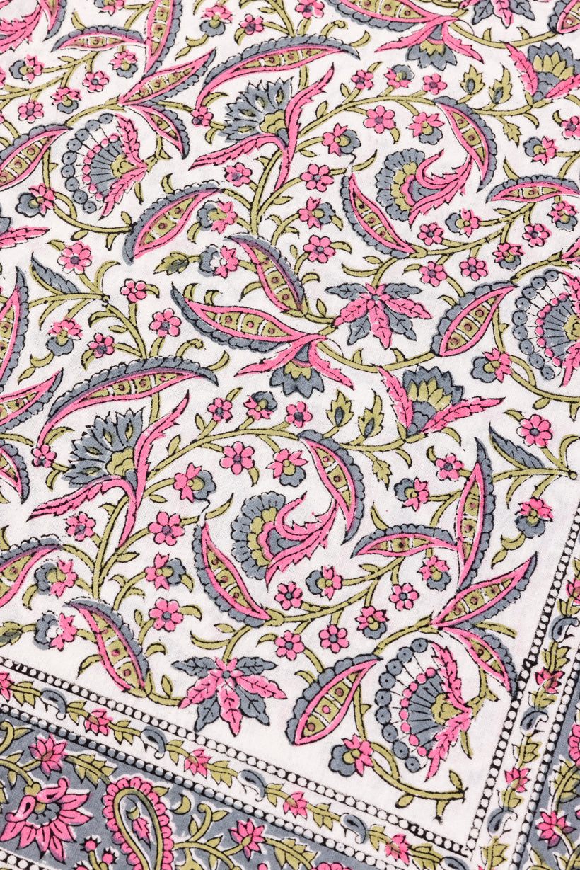 Multicolor South Cotton Bedsheet