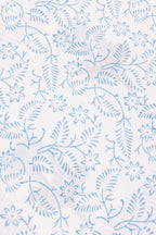 Blue Floral South Cotton Bedsheet