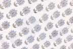 Blue Palm Tree Percale Bedsheet