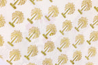 Green Palm Tree Percale Bedsheet