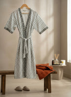 Gray Bathrobe