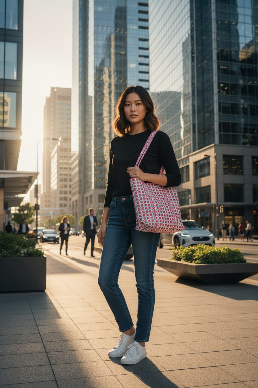Red Tote Bag