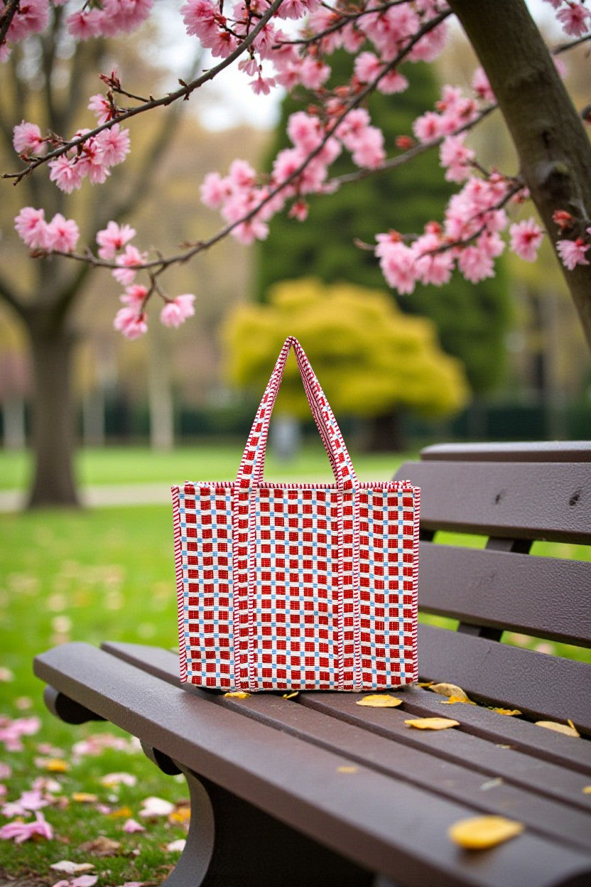Red Tote Bag