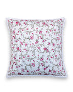 Floral Quilted Cushion Cover