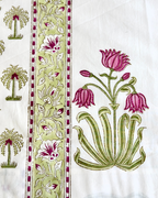 Green Palm Tree Percale Bedsheet