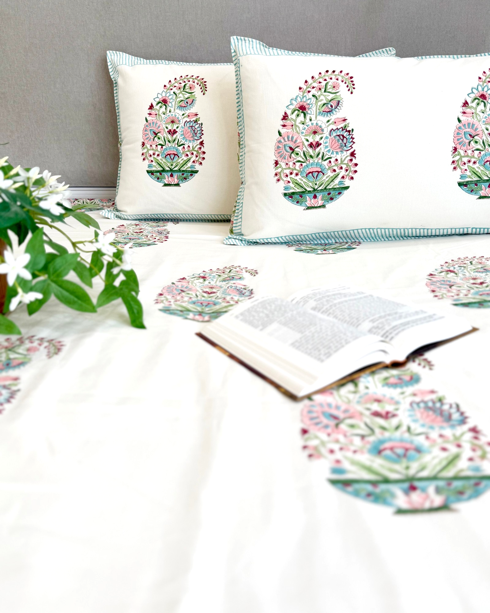 Multicolor Anokhi Bedsheet