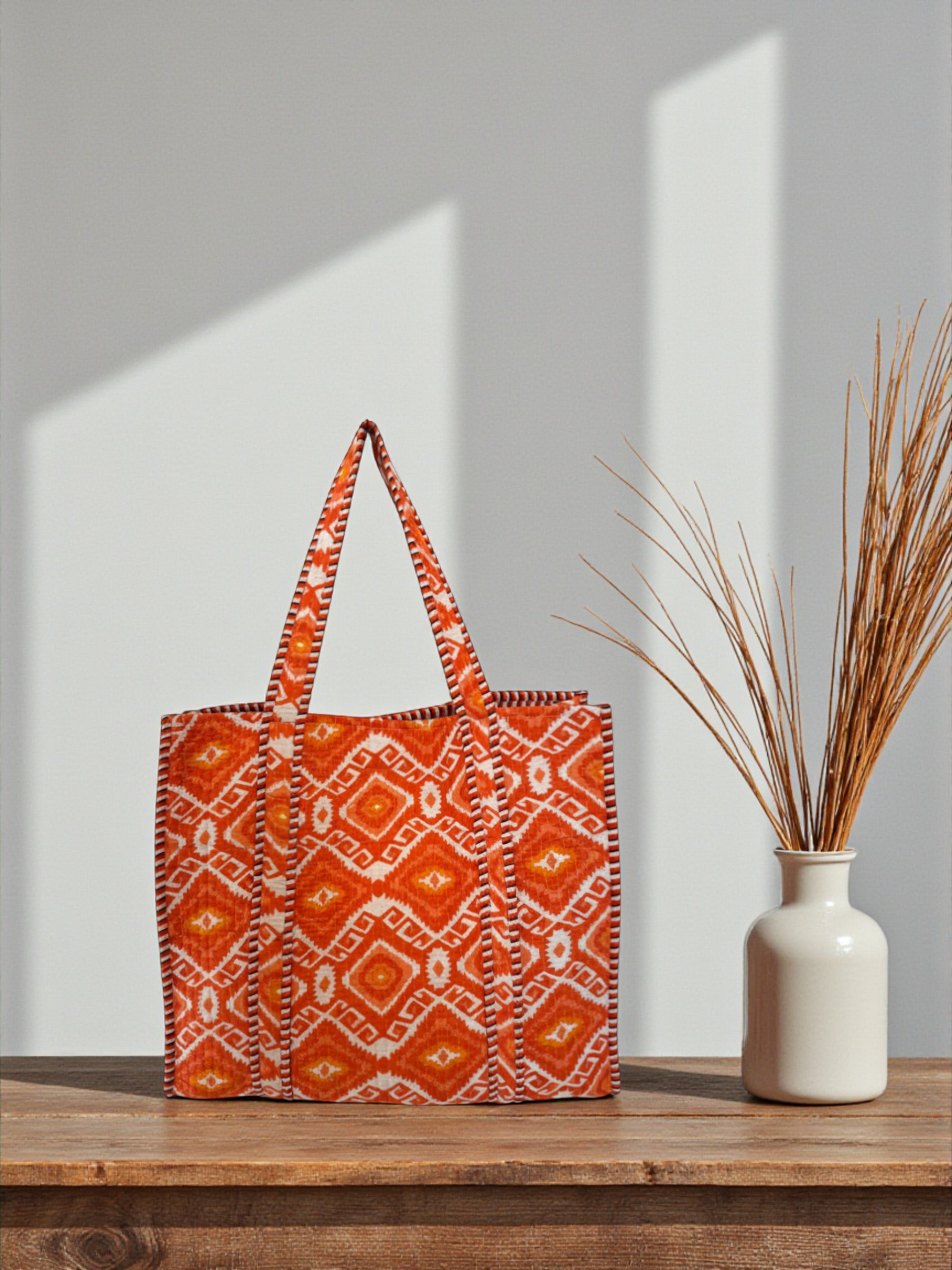 Orange Tote Bag