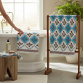 Handblock Printed Cotton Towel Set